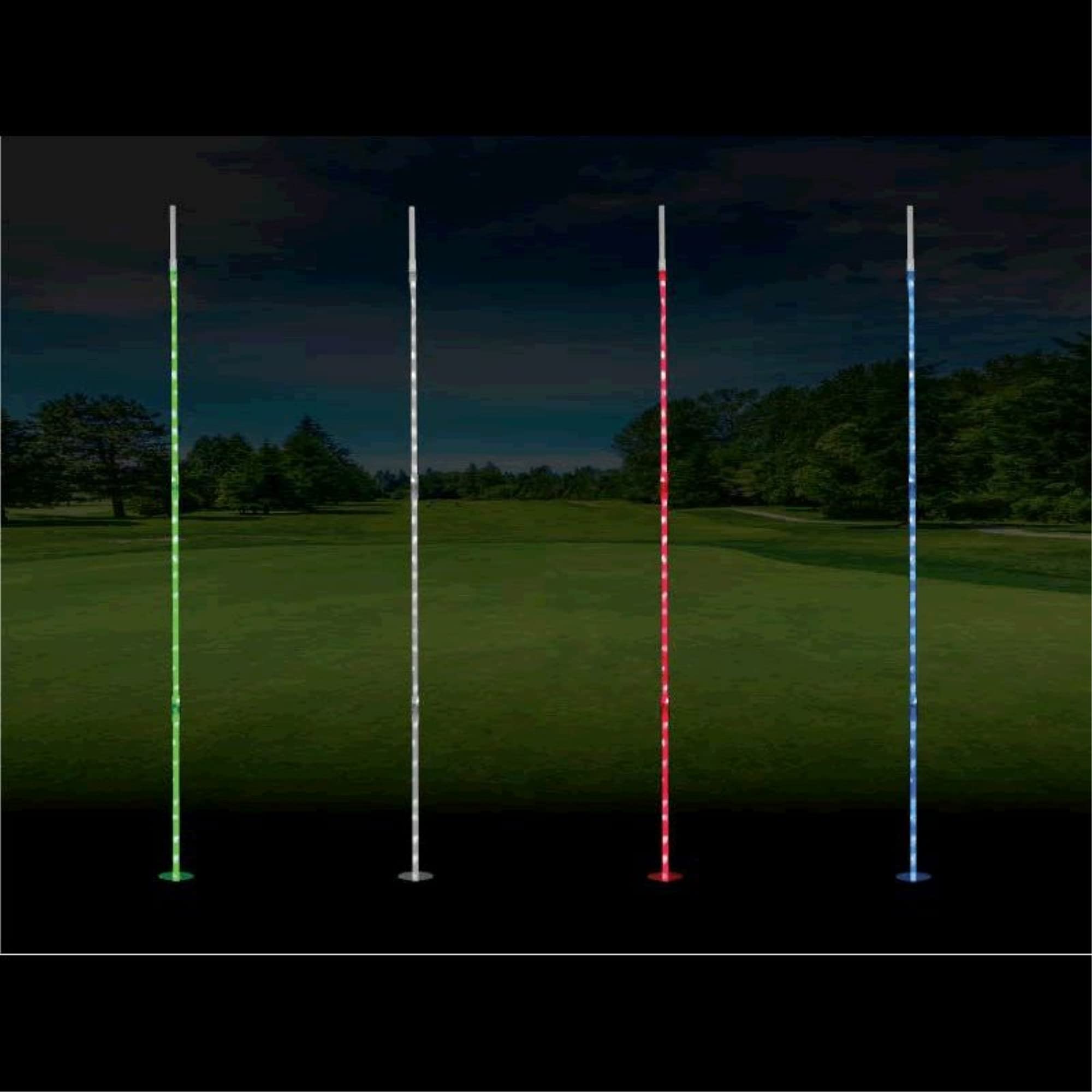 Blinkee Led 78 Inch Blue Flag Stick