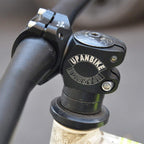 Upanbike Bike Stem 25.4Mm 28.6Mm Aluminum Alloy Short Stem For Mountain Bike Road Bicycle Mtb Bmx(Black)