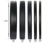 Bumper Plate Olympic Weight Plate Bumper Weight Plate With Steel Insert Strength Training Weight Lifting Plate 260Lb