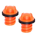 2Pcs Cooler Drain Plugs Replacement Compatible With Yeti/Rtic Cooler 20 35 45 65 110,Small Drain Plugs With Leak-Proof Design, O