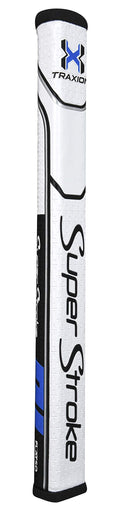 Superstroke Traxion Flatso 1.0 Golf Putter Grip - Black/Blue/White