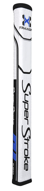 Superstroke Traxion Flatso 1.0 Golf Putter Grip - Black/Blue/White