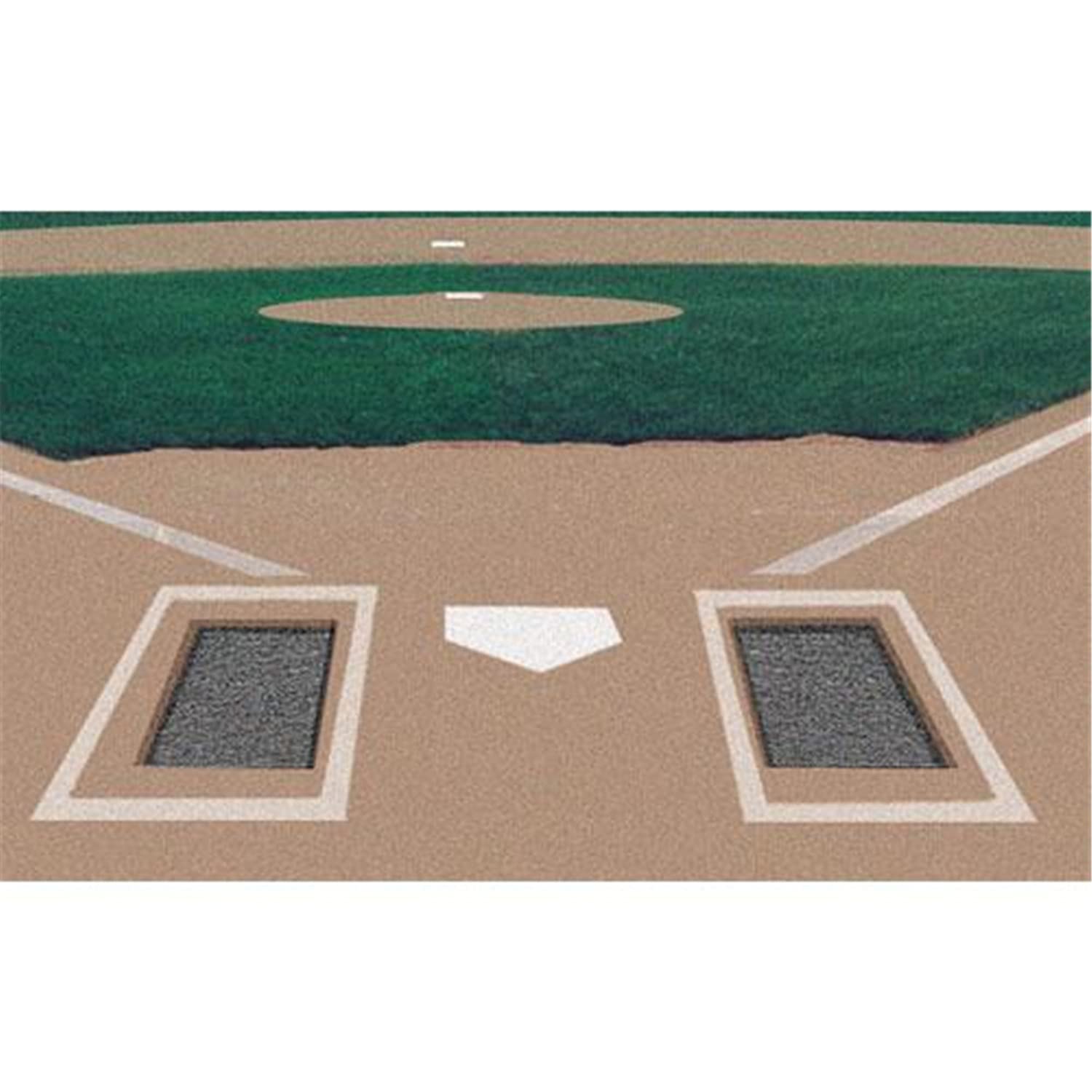 Markers Inc Rubber Batter's Box Foundation (Pair)
