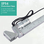 Eco-Worthy 12V 2 Inch Stroke Linear Actuator Max 330Lbs Heavy Duty Duarable Motor With Mounting Brackets (12Vdc 2)