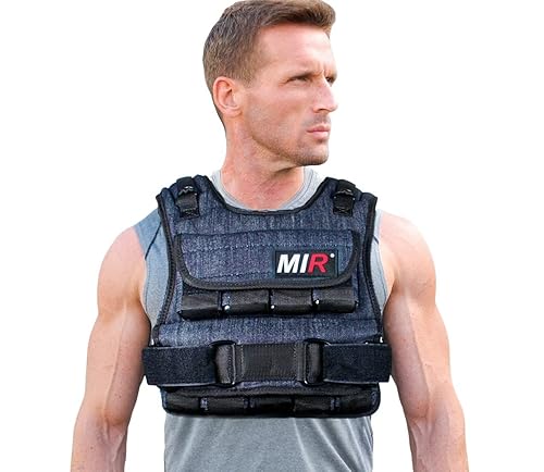 Mir Air Flow Adjustable Weighted Vest, 20 Lb