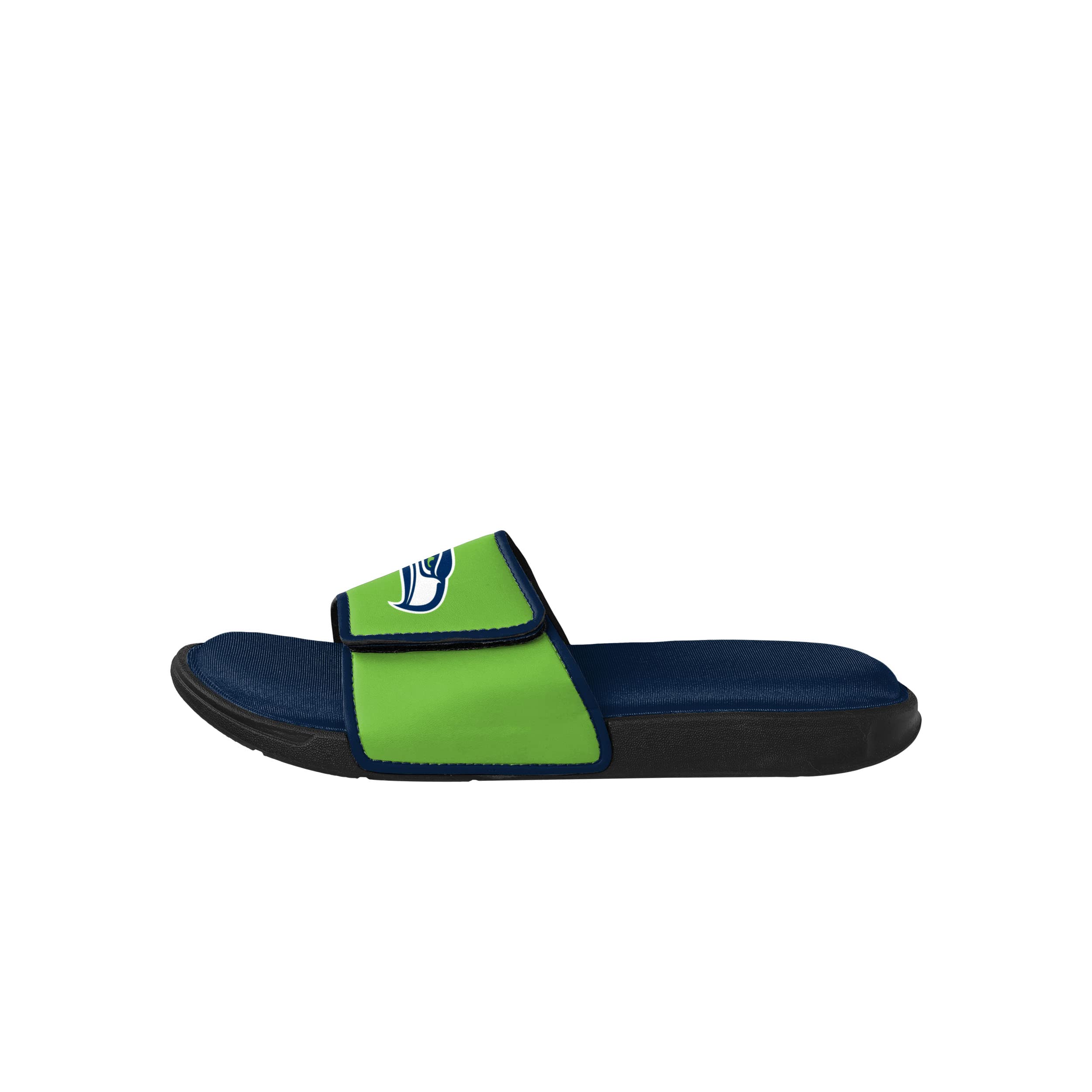 FOCO Seattle Seahawks NFL Mens Foam Sport Slide - XL