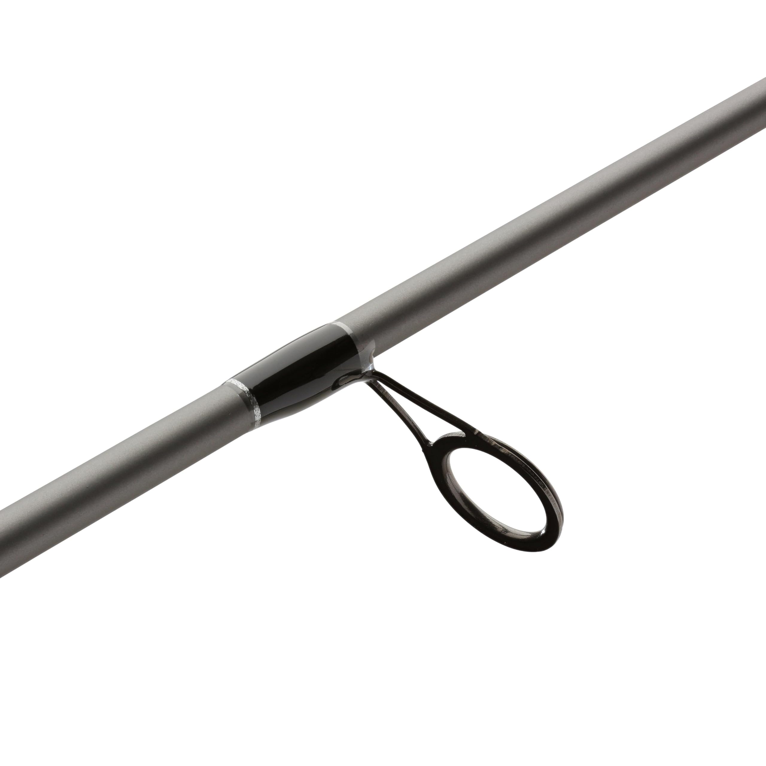 Abu Garcia 7' Max X Spinning Reel And Fishing Rod Combo, Size 3000 Reel, 5 Stainless Steel Ball Bearings, Smooth Oil Felt Front