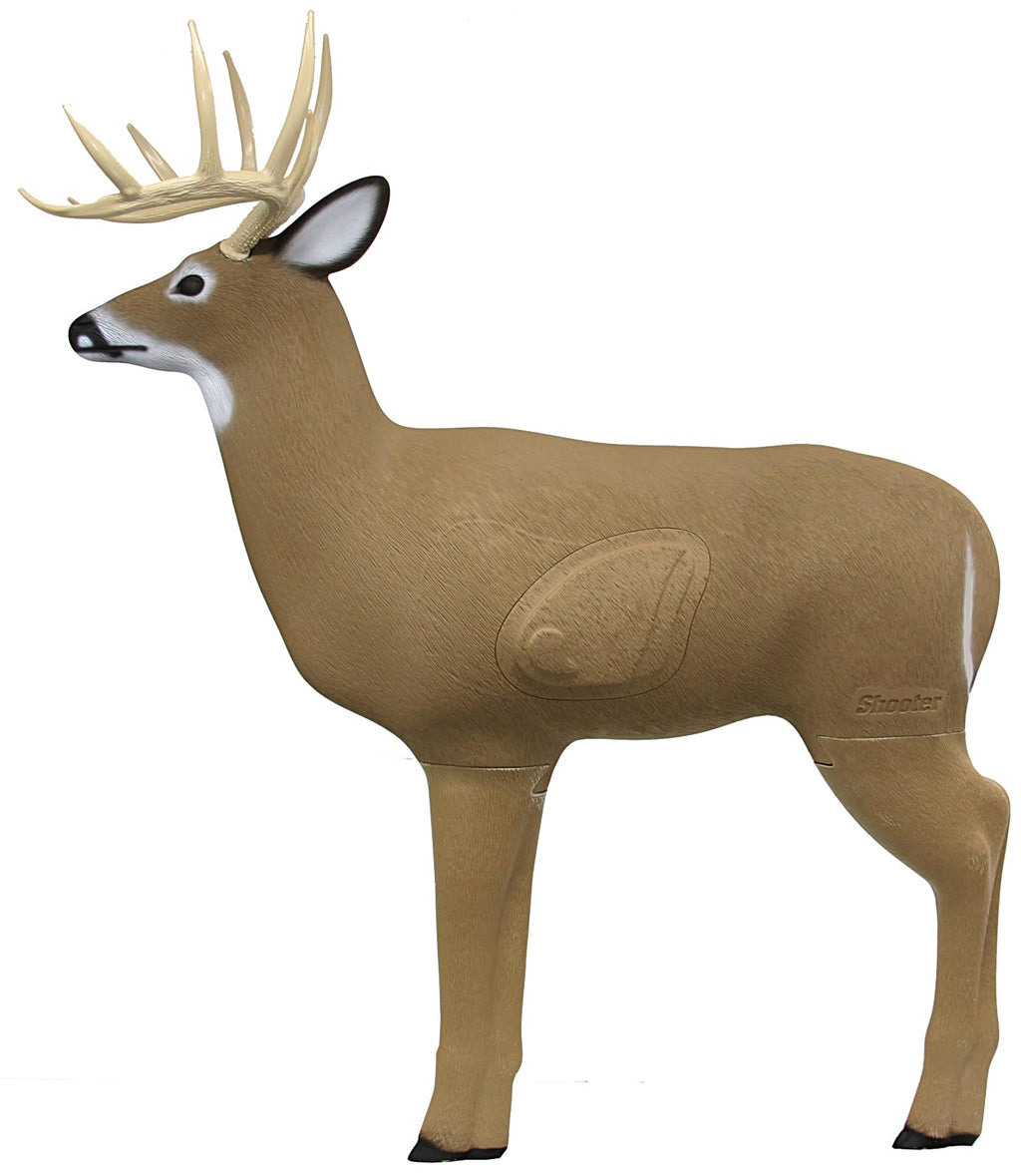 Field Logic Big Shooter Buck 3D Archery Target With Replaceable Insert Core, Brown