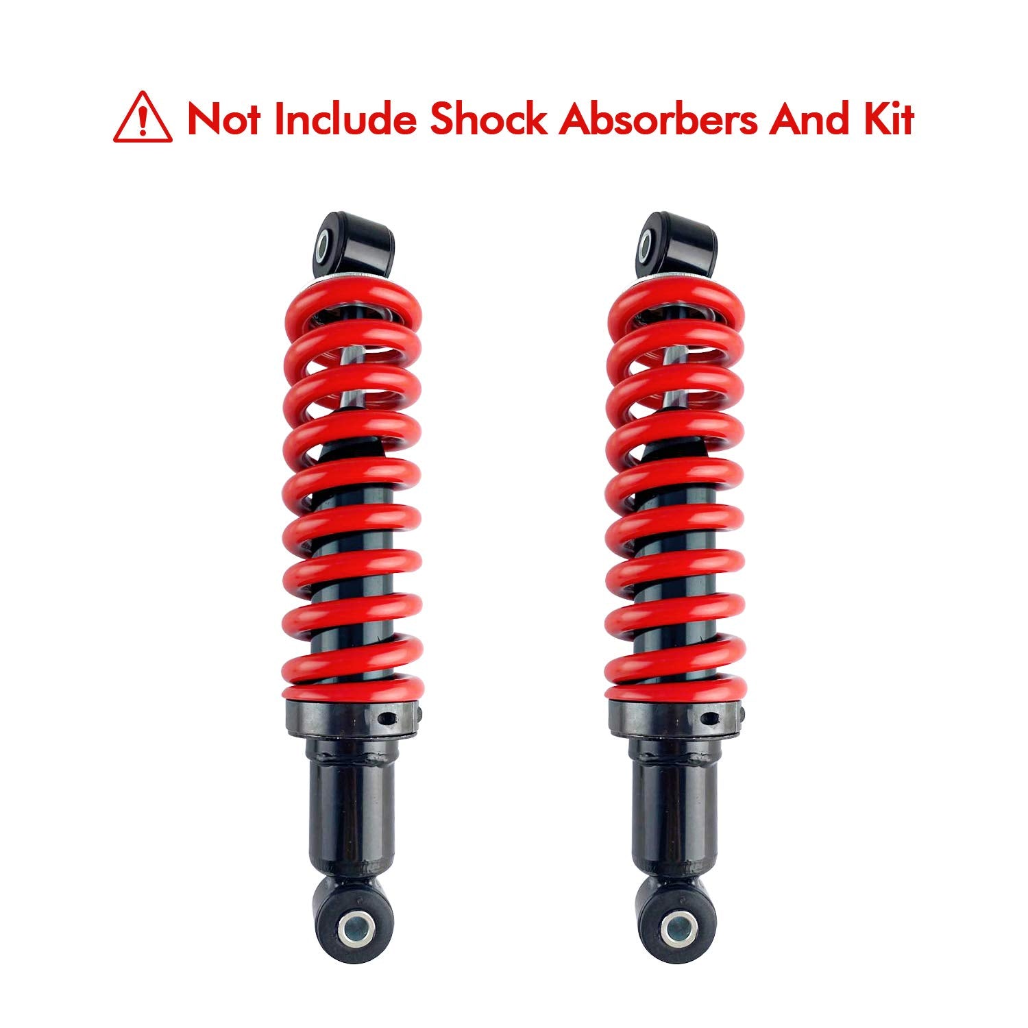 Mosnai Golf Cart Springs For Yamaha G14, G16, G19, G20, G22, G29 Golf Cart Heavy Duty Rear Springs(2Pcs Red)