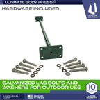 Ultimate Body Press Outdoor Pull Up Bar, Green