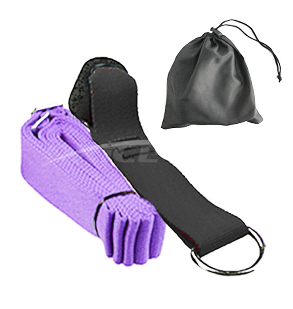 Adjustable Leg Stretcher Lengthen Ballet Stretch Band - Easy Install On Door Flexibility Stretching Leg Strap Great Cheer Dance