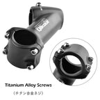 Triwonder 31.8 Bike Stem 45 Degree 90Mm Bicycle Handlebar Stem Riser Bar Clamp Mtb Stem For Road Bike Mountain Bike Bmx
