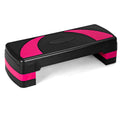 Goplus 31'' Aerobic Exercise Stepper Deck, 4    6    8   Levels Height Adjustable Fitness Workout Step Platform Trainer With Ris
