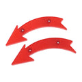 bnf 2Pcs Bike Wheel Reflectors Bike Spoke Reflectors for Mountain Bike Road Bike Red | Cycling | Bicycle Accessories | Lights &