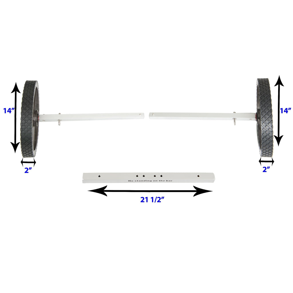 Sea Eagle Ez Cart - Chart Wheel System For Boats And Kayaks (Small Ez Cart)