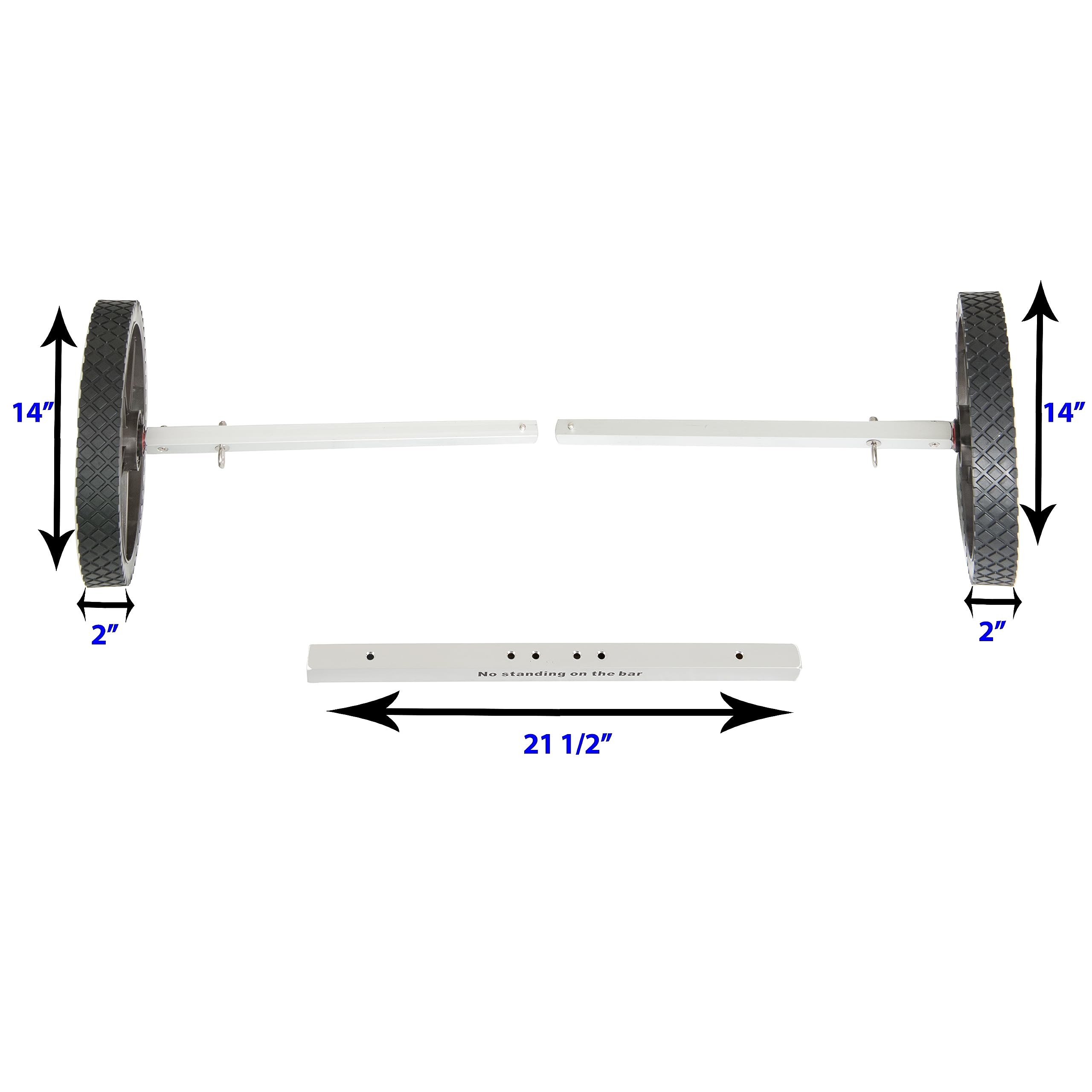 Sea Eagle Ez Cart - Chart Wheel System For Boats And Kayaks (Small Ez Cart)