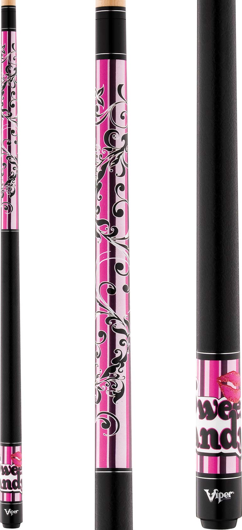 Viper By Gld Products Underground 58'' 2-Piece Billiard/Pool Cue, Sweet Candy, 21 Ounce (50-0654-21) Pink