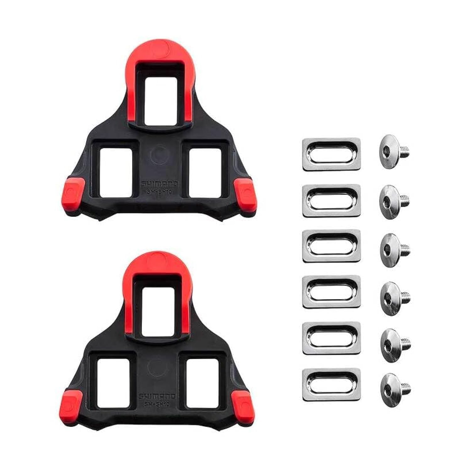 SHIMANO SM-SH10 SPD-SL Bicycle Cleat Set 0 Degree Float