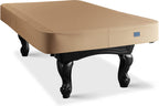 Bearcover Heavy Duty Leatherette Billiard Pool Table Cover, Waterproof & Tearproof Cover For Pool Table 7/8/9Ft (Wheat Brown, 8F