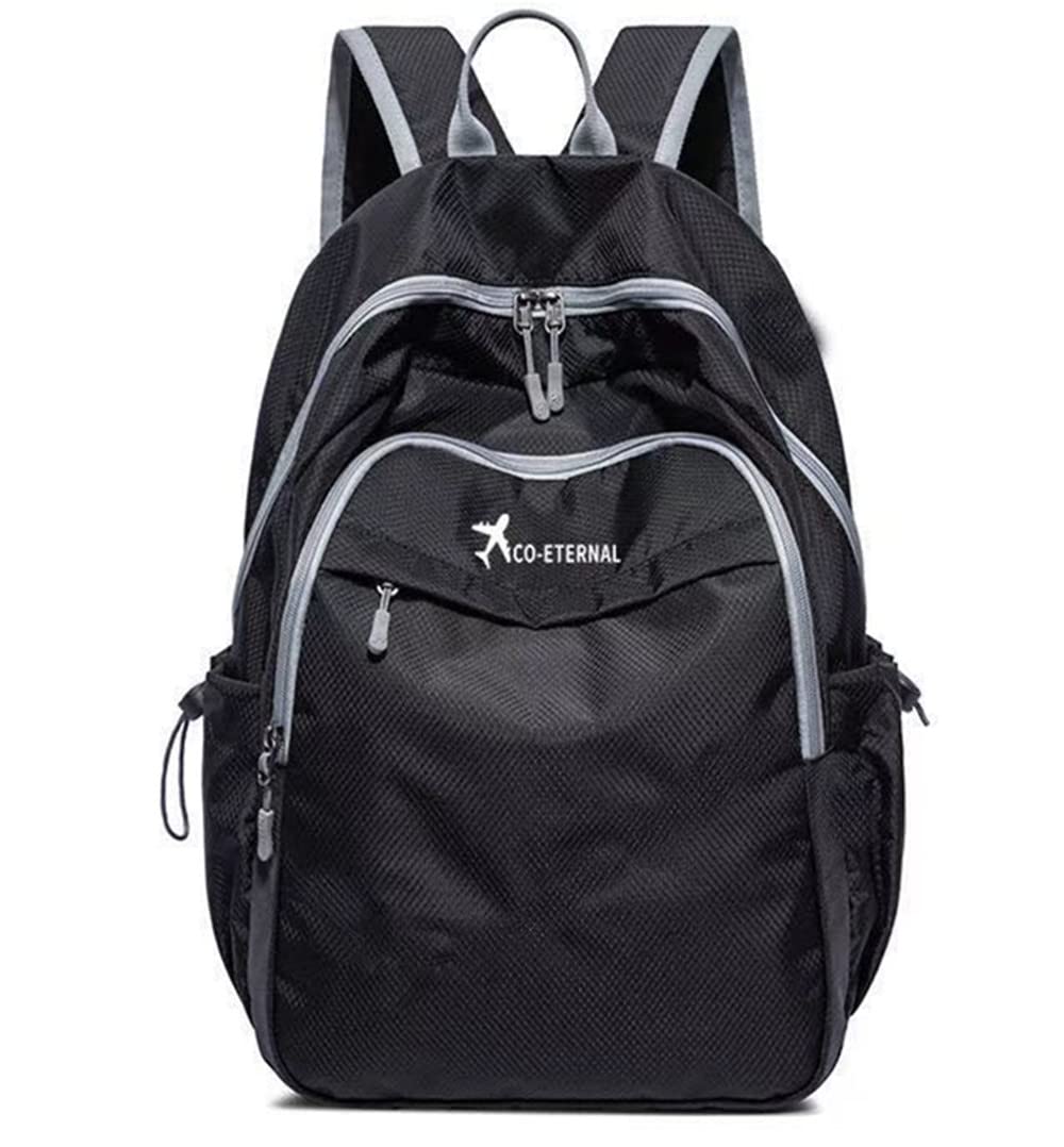 Geboldil Mens and womens lightweight foldable hiking travel backpack waterproof camping backpack