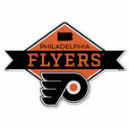 Rico Industries Nhl Philadelphia Flyers Diamond Shape Cut Pennant - Home And Living Room D  Cor - Soft Felt Ez To Hang