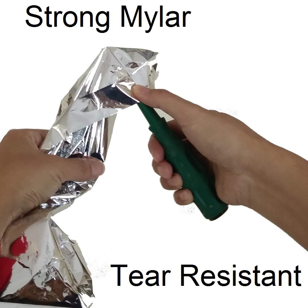 Emergency Bivy Sack Bivy Bag - Emergency Sleeping Bags 4 Pack Mylar Survival Sleeping Bag Emergency Bivvy Sack Waterproof Lightw
