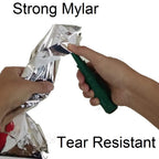 Emergency Bivy Sack Bivy Bag - Emergency Sleeping Bags 4 Pack Mylar Survival Sleeping Bag Emergency Bivvy Sack Waterproof Lightw