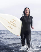 Dark Lightning Full Body Wetsuit Women, 3/2Mm Wet Suit For Women Cold Water Swimming, Diving Surfing Snorkeling Kayaking,Triathl