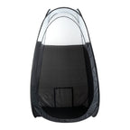 Naked Sun Black Spray Tan Tent - Pop Up Portable Professional Self Tanning Booth With Carry Bag Waterproof Floor And Extraction
