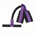 Snappsy Multifunction Pedal Tensioner Strap Padded Foot Loop Exerciser Elastic Cord Pedal Resistance Band Woven Strapping For Ho