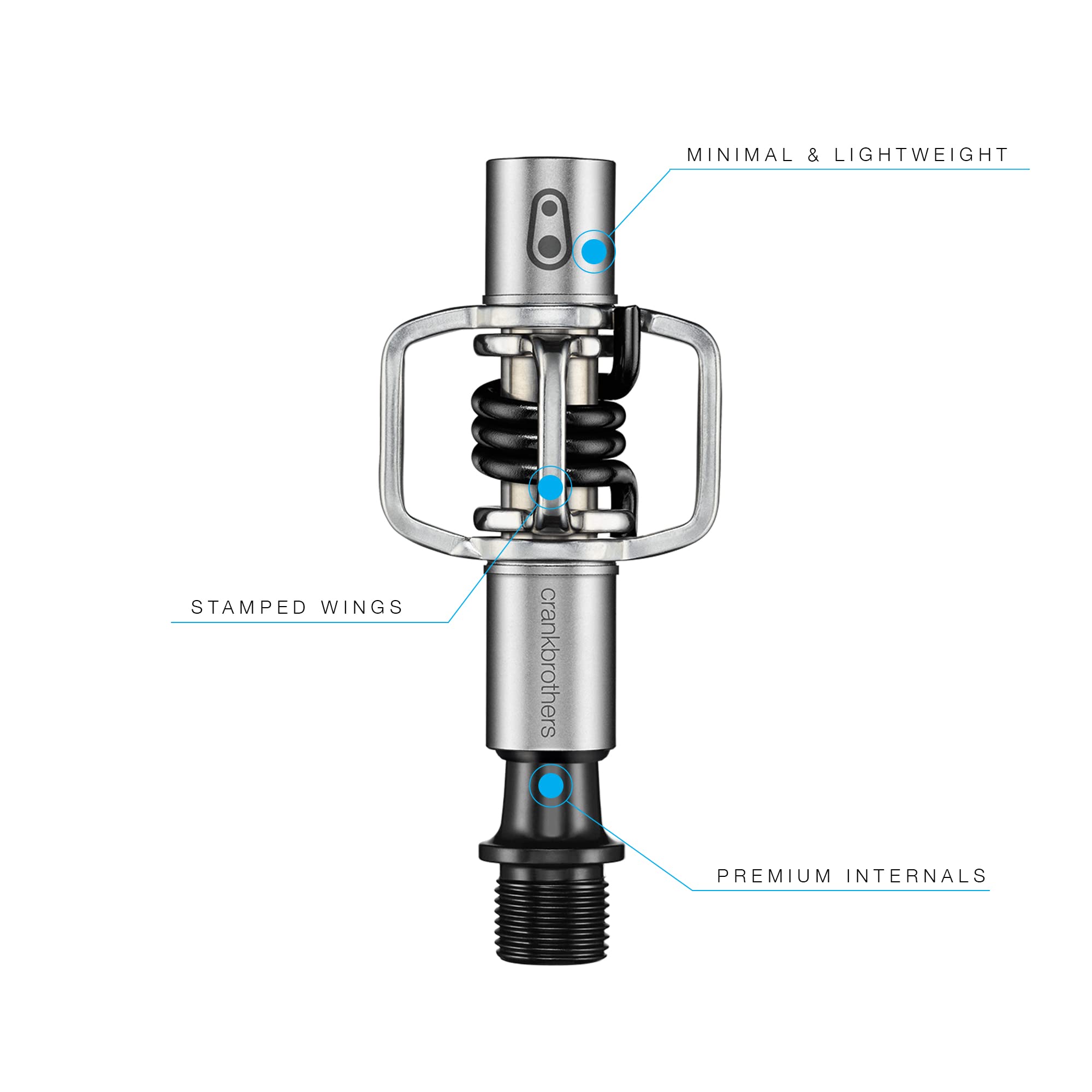 Crankbrothers Mtb Pedals Eggbeater 1 Black