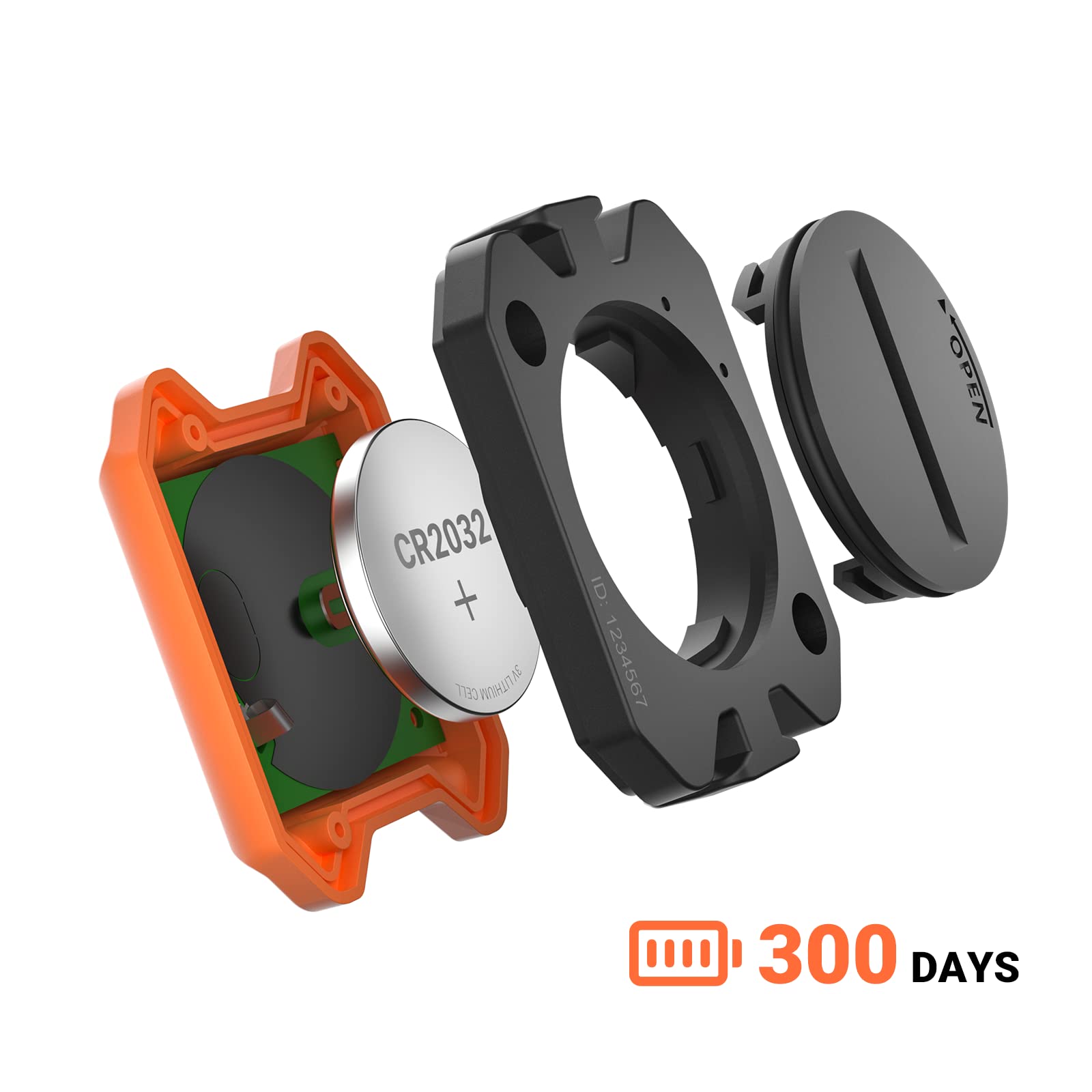 Moofit Bike Speed Sensor, Bluetooth/Ant+ Cycling Speed Sensor For Wahoo/Zwift/Peloton/Rouvy/Cyclemeter, For Iphone/Android And B