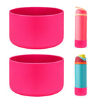 Heyskay 2Pcs Silicone Boot For Owala Flask Water Bottle 40Oz Anti-Slip Protective Sleeve For Owala Twist,Freesip And Flip Stainl