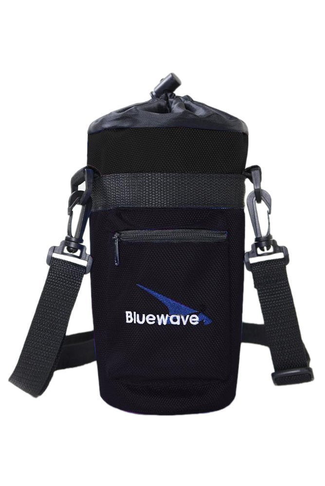 Bluewave Lifestyle Gen3 Water Bottle Carrying Holder Case, Black, 1 L