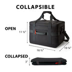 Tourit Cooler Bag 48-Can Insulated Soft Cooler Large Collapsible Cooler Bag 32L Lunch Coolers For Picnic, Beach, Work, Trip, Bla