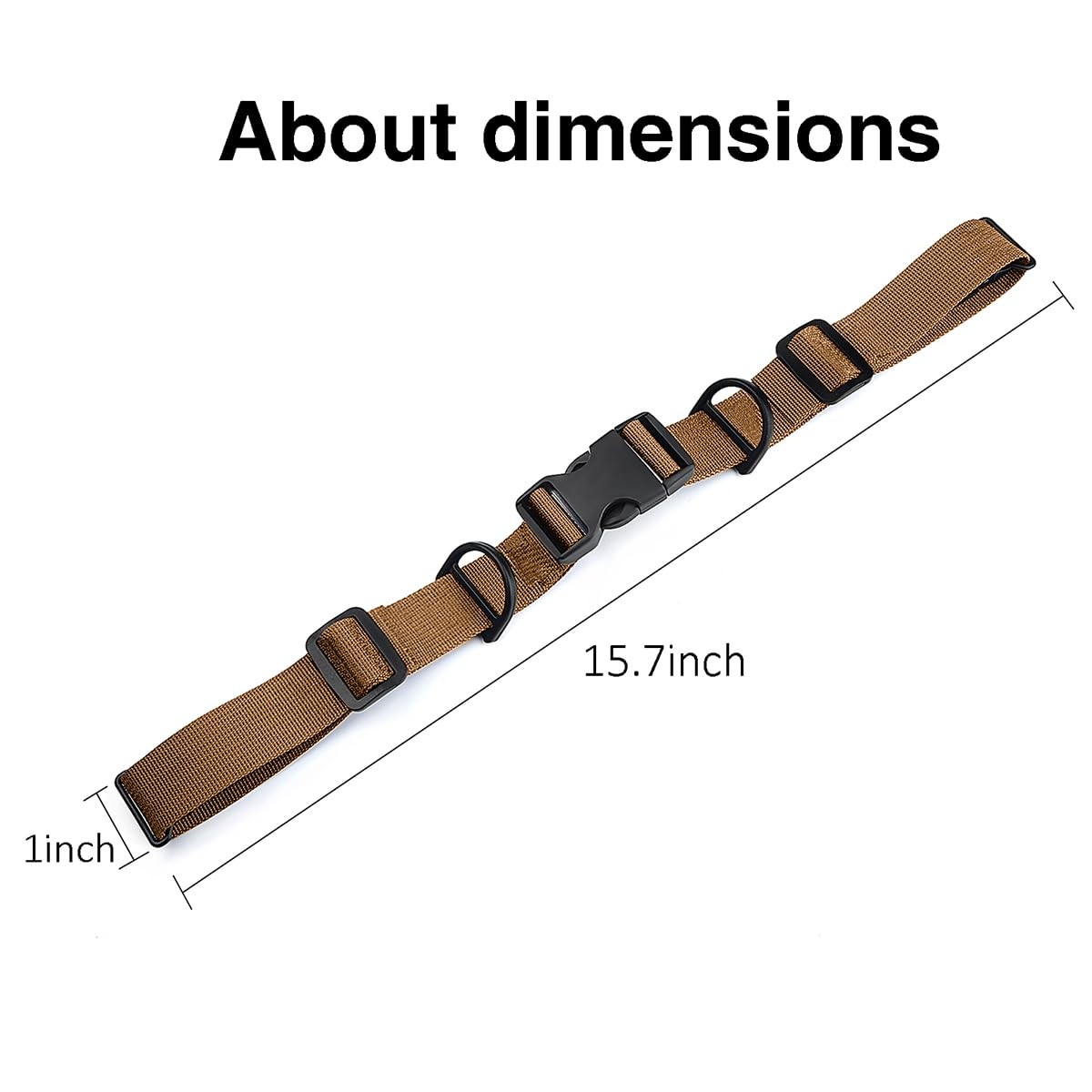 Ikerall 2 Pcs Adjustable Backpack Sternum Straps Chest Belt Hardness Strap With Anti-Slip Fixed Clips For Camping Hiking (Brown)