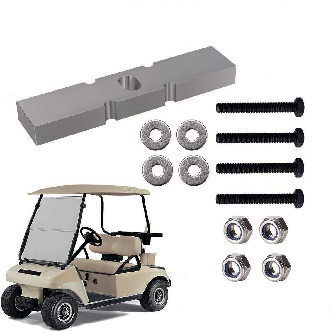 Wflnhb 1'' Low Pro Leveling Lift Complete Kit Replacement For Club Car Golf Car Precedent 2004+