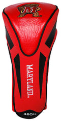 Team Golf NCAA Maryland Terrapins Single Apex Driver Head Cover Golf Club Single Apex Driver Headcover, Fits All Oversized Clubs