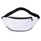 Daitet White Fanny Pack 80S 90S For Men&Women, Crossbody Waist Bag With Adjustable Belt, Large Capacity Bum Bag For Traveling Hi