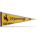 Rico Industries Ncaa Wyoming Cowboys Classic 12'' X 30'' Felt Wall D  Cor Pennant - Great For Home/Bed Room/Man Cave D  Cor
