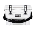 Grizzly 15 Cooler  15 Qt Ice Chest Durable Rotomolded Insulated  Made In Usa  Warranty For Life  For Beach Boat Camping Fishing 