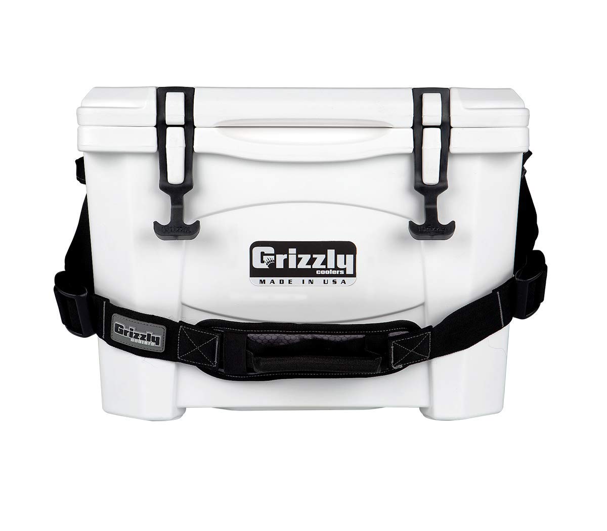 Grizzly 15 Cooler  15 Qt Ice Chest Durable Rotomolded Insulated  Made In Usa  Warranty For Life  For Beach Boat Camping Fishing 