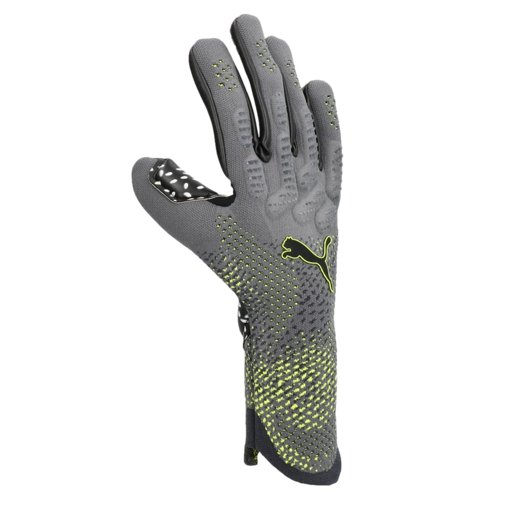 Puma Future Ultimate Nc Goalkeeper Gloves - Elite+ Dual Grip Latex, Tight Fit, 3D Knitted Backhand, Silicone Band, Elasticated W