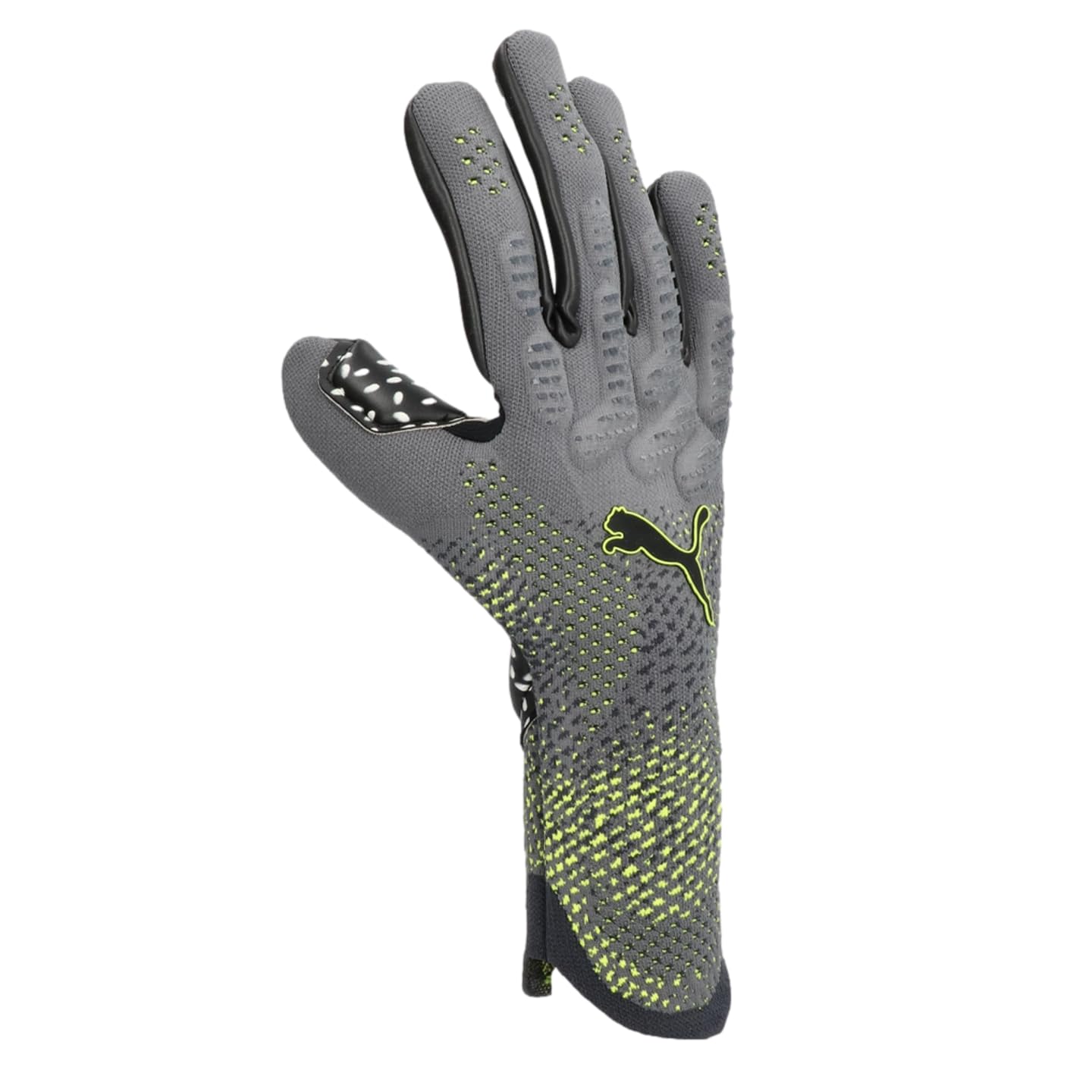 Puma Future Ultimate Nc Goalkeeper Gloves - Elite+ Dual Grip Latex, Tight Fit, 3D Knitted Backhand, Silicone Band, Elasticated W
