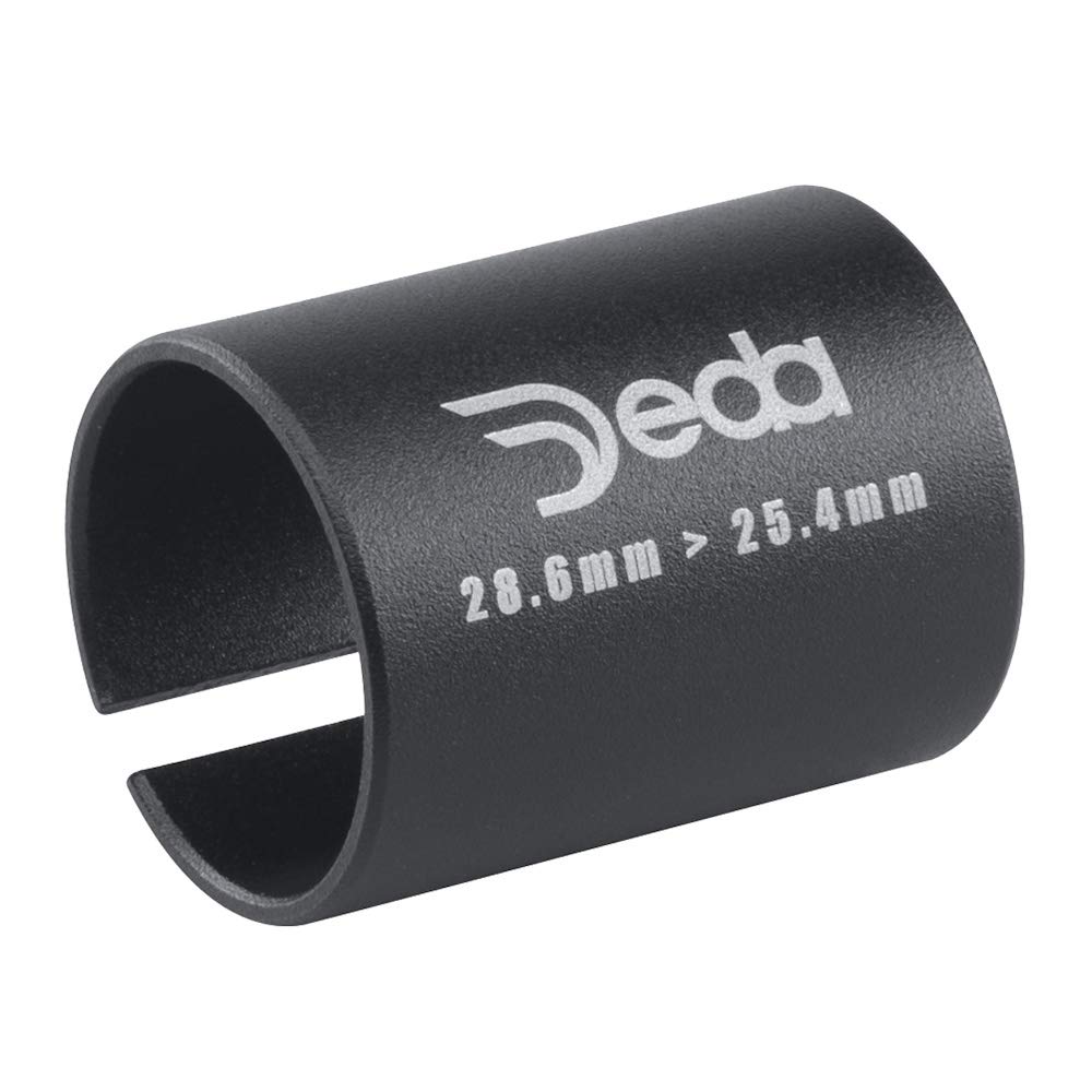 Deda Elementi Unisex Stem Sleeve Adaptor, Black, 1 To 8Th Uk