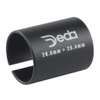 Deda Elementi Unisex Stem Sleeve Adaptor, Black, 1 To 8Th Uk