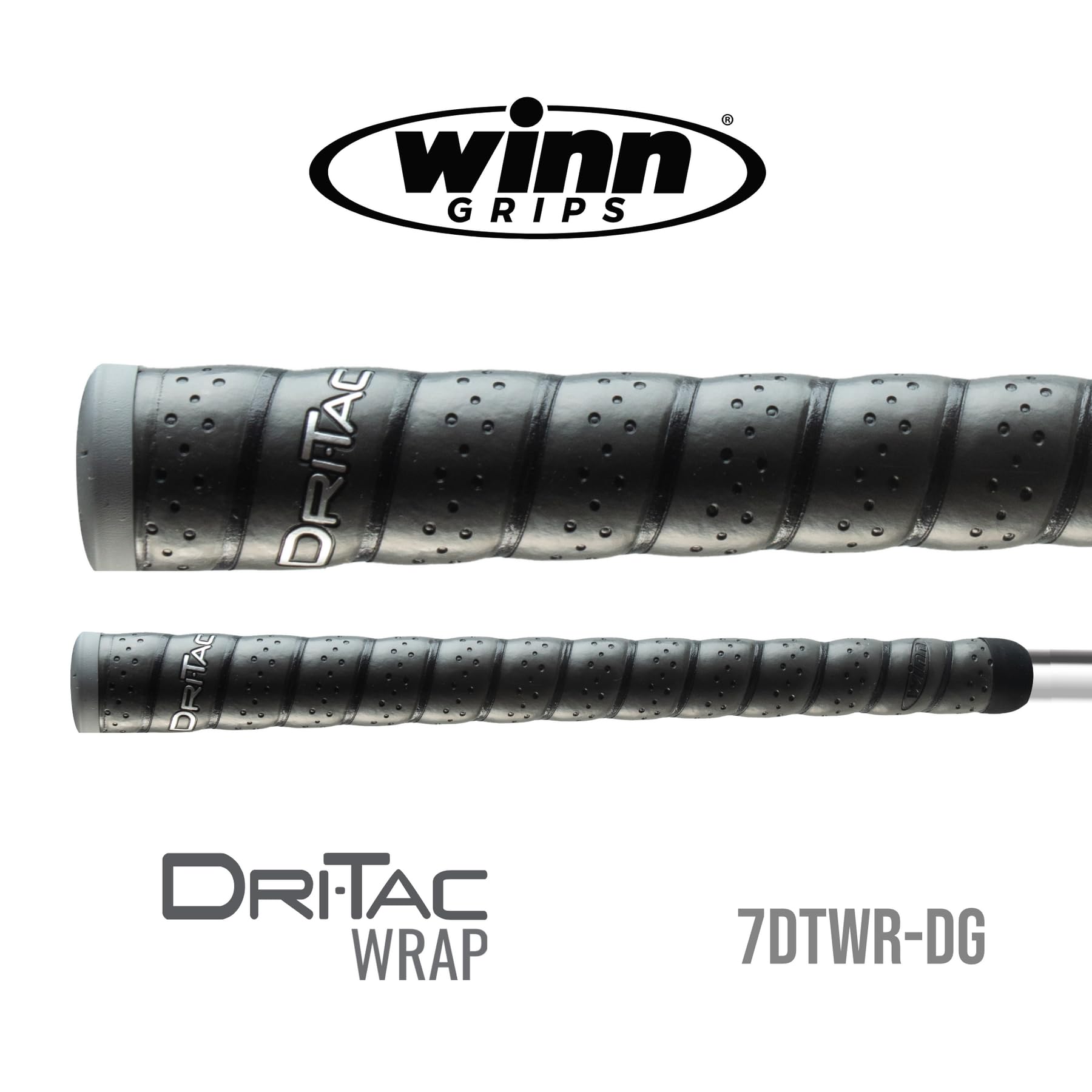 Winn Dri-Tac Wrap Oversize (+1/8 Inch) 13 Piece Golf Grip Bundle (