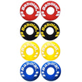 Xixilinruiyun 8 Piece Rubber Tire Shape Vibration Dampener Perdurable Tennis Racket Shock Absorber Soft Tennis Accessory Great F