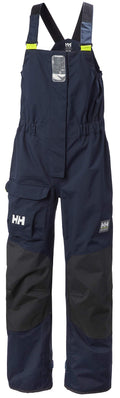 Helly-Hansen Pier 3.0 Coastal Sailing Bib Overalls for Women - Wind/Waterproof and Breathable, with Reinforced Seat & Knees, 597