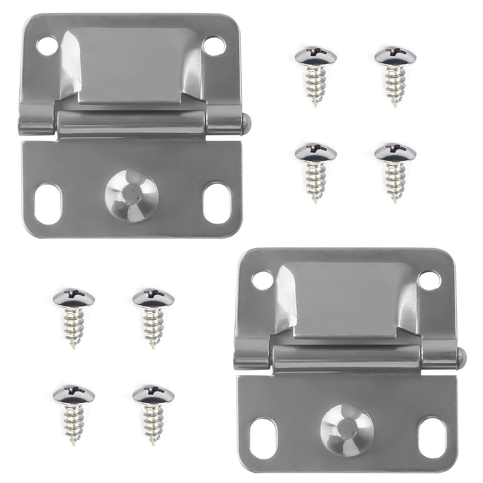 Cooler Stainless Steel Hinge Replacement For Coleman Camping Coolers Accessories 5235 5250 5286B 6262 6270, Ice Chest Stainless 